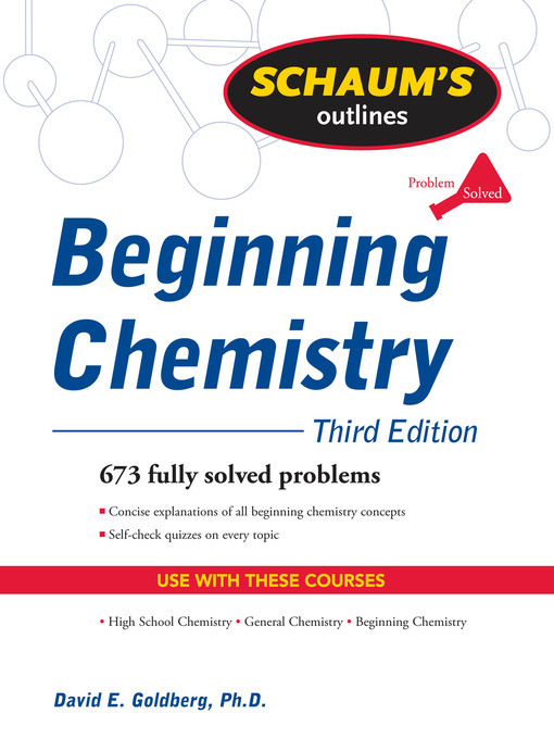 Cover image for Schaum's Outline of Beginning Chemistry